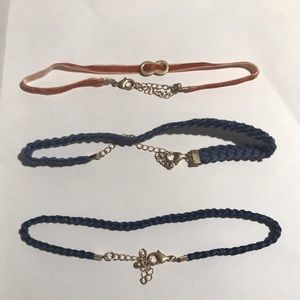 Set of 3 chokers